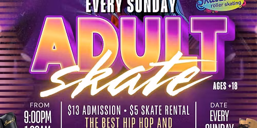 Sunday Adult Skate Night