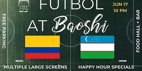 Colombia vs. Uzbekistan Watch Party