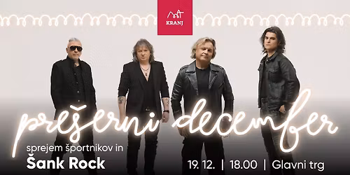 Sprejem \u0161portnikov in koncert \u0160ank Rock