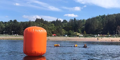 Lunderston Bay - deep drop , open water sea swim adventure