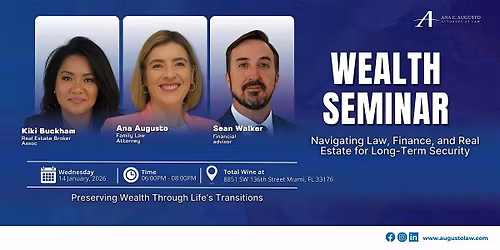 Wealth Seminar: Preserving Wealth Through Life's Transitions