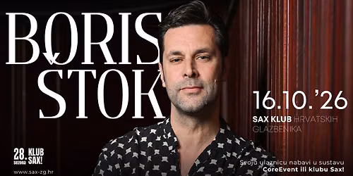 Boris \u0160tok @ SAX!