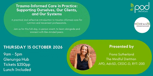 Trauma-Informed Care in Practice: Supporting Ourselves, Our Clients, and Our Systems