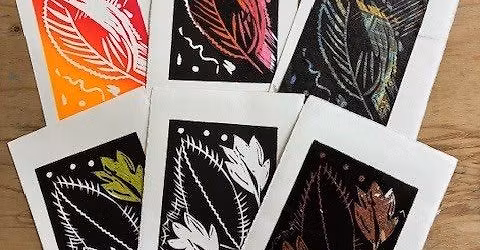 Mother's Day Woodcut Printmaking Workshop with Helen Brown