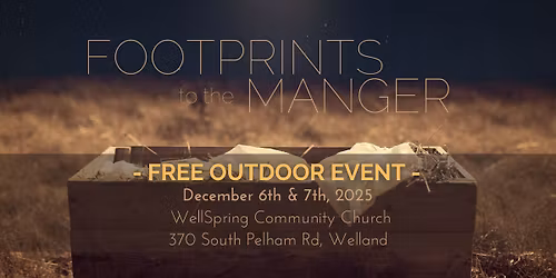 Footprints to the Manger: FREE Live Nativity