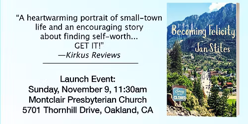 Becoming Felicity: Book Launch With Author Jan Stites