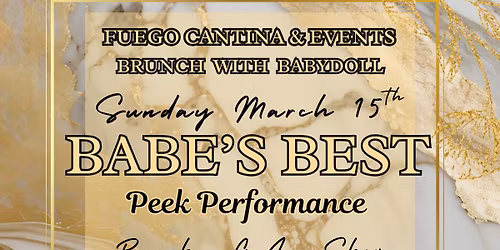 Babes Best! - A Burlesque Brunch