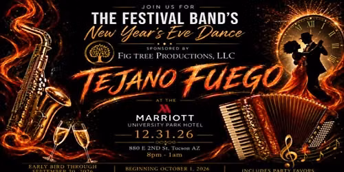 Festival Band's NYE Dance 2026 - Tejano Fuego