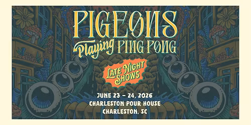 Pigeons Playing Ping Pong at the Charleston Pour House