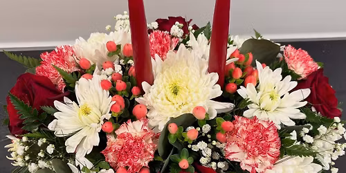 Christmas Flower Arrangements 