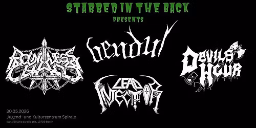 Vendul \/ Boundless Chaos \/ Devil's Hour \/ Lead Injector