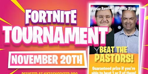 Fortnite Tournament - Beat the Pastors!