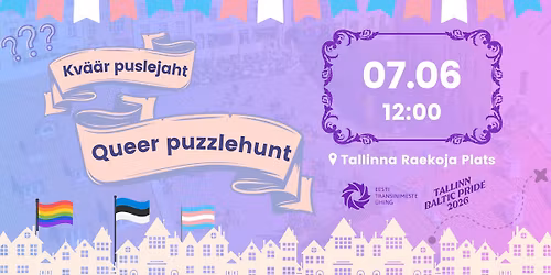 Queer Puzzlehunt \/ Kv\u00e4\u00e4r Puslejaht
