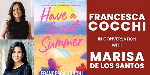 Francesca Cocchi In Conversation with Marisa de los Santos