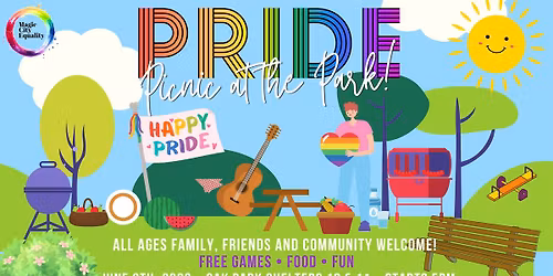 Magic City Equality Presents: 2026 Pre-Pride PRIDE Picnic in the Park