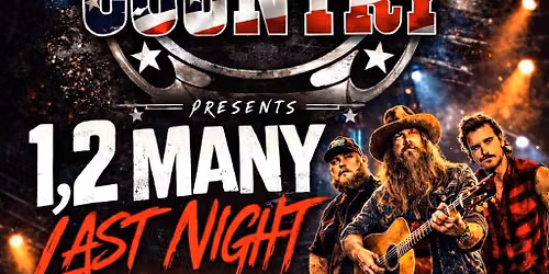 Tru Country presents: 1, 2 Many Last Night \u2013 Acoustic Duo!