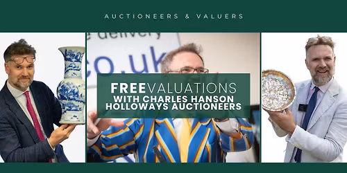 Valuations with Charles Hanson: FREE Jewellery & Antique Valuations at Holloways