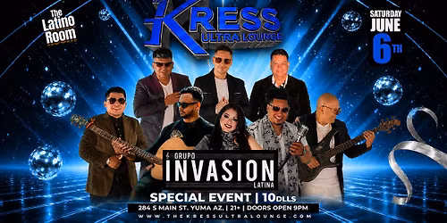 INVASION LATINA LIVE BAND SALSA BACHATA CUMBIA MERENGUE