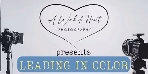 April 2026 First Friday ~ A Work of Heart Photography presents Leading in Color
