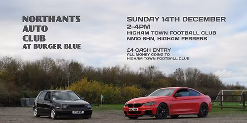 NORTHANTS AUTOCLUB AT BURGER BLUES