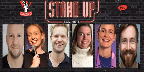 Standup p\u00e5 Pr\u00f8ver\u00f8ret