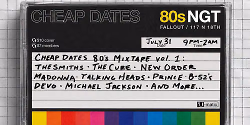 Cheap Dates: 80s Night