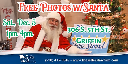 Free Photos with Santa! 