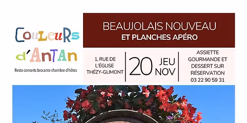 Soir\u00e9e Beaujolais Nouveau