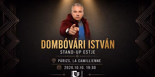 Domb\u00f3v\u00e1ri Istv\u00e1n stand-up estje P\u00e1rizsban!