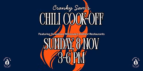 Cranky Sam's Chili Cook-Off 2026