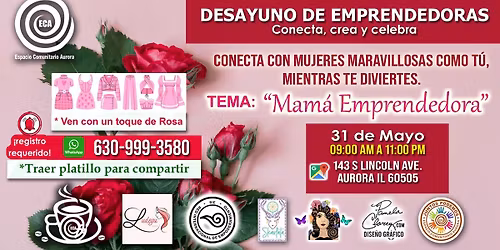 Desayuno Emprendedoras Mayo 2026 en ECA