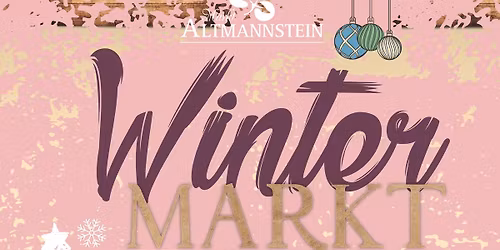 11. Altmannsteiner Wintermarkt