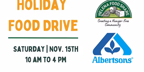 Food Drive at Albertsons