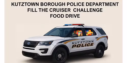 Fill The Cruiser Challenge - Food Drive 