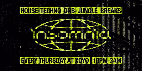 Insomnia London: House, Techno, Drum n Bass, Jungle, Breaks