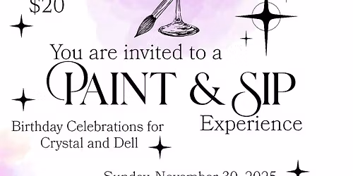 Paint & Sip Experience