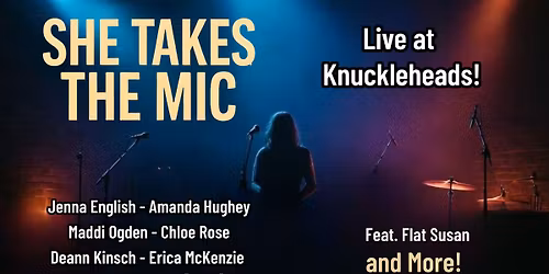 She Takes The Mic (Show on Saloon Stage)