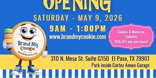 Cookie & Macaron Store Grand Opening!