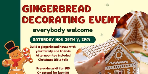 Gingerbread House Decorating