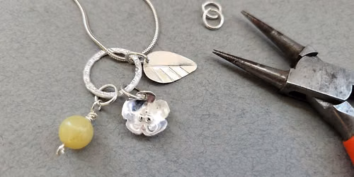 Make a Mixed Media, Multi-Charm Pendant with Charlotte Whitmore