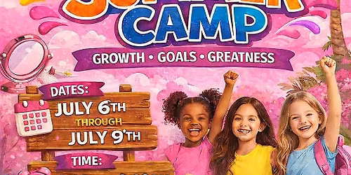 3G's 2026 Summer Camp for Girlz (Ages 9-15)