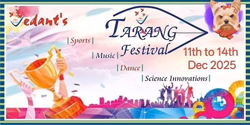 Vedant's Tarang Festival _2025