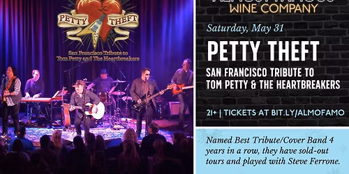 Petty Theft - Tom Petty Tribute Band (21+ Event)
