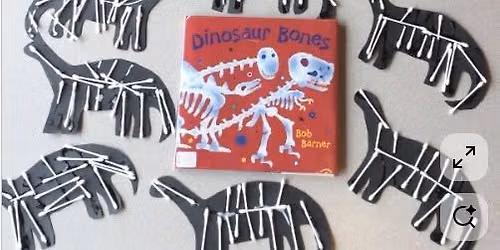 Q-Tip Dinosaur Skeletons