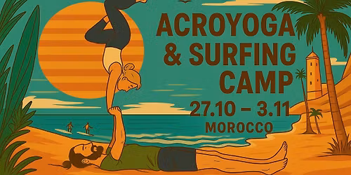AcroYoga&Surf Camp w Maroko SOLD OUT