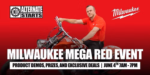 Milwaukee MEGA RED Event