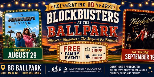 10th annual Blockbusters at the Ballpark