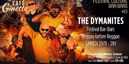The Dymanites (Reggay before Reggae) \/\/ Festival Bar-Bars #23