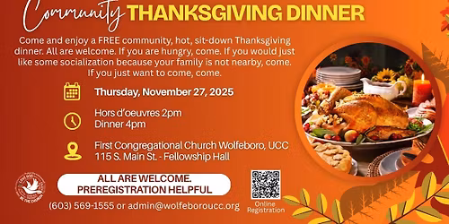 Community Thanksgiving Dinner
