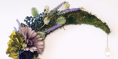 Whimsical Mossy Wreath